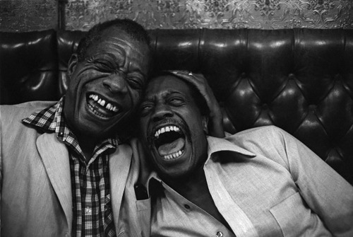 joeinct:James Baldwin avec son frere David, Paris, Photo by Jane Evelyn Atwood, 1981