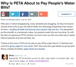 femmeanddangerous:  backto5oh5:  so if ya’ll haven’t heard, a lot of detroit residents have had their water turned off due to “outstanding bills”, some of โ dollars or less. It’s gathered a lot of attention (probably bc it’s fucking disgusting)