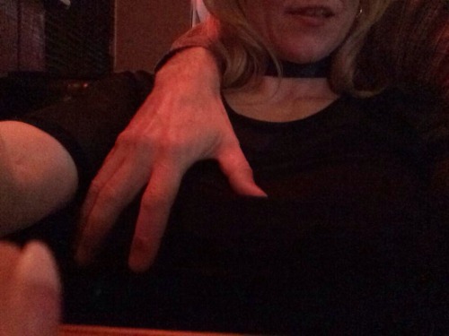 mrcassidy73:  She just texted me this set of pics from a bar we go to together all the time. I can’t help but wonder what reception we’ll get when we go there next.