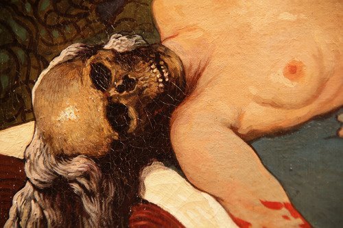 juelzsantanabandana:  beautifulspooky:  The Old Truth Lies In Books (Detail) by Marian