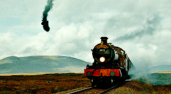jamesfords-blog: The Hogwarts Express is the name of the train that makes a run between