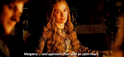 harleyquinsn-blog:CERSEI LANNISTER APPRECIATION WEEK: [2/7] One (or more) scene(s book and tv show a