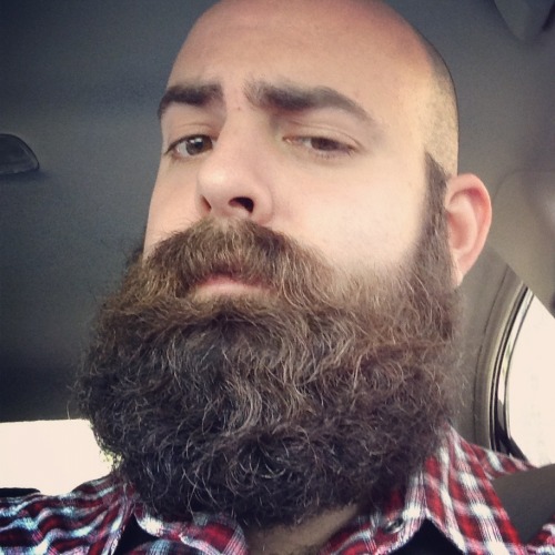 This guy has a  beautiful beard.