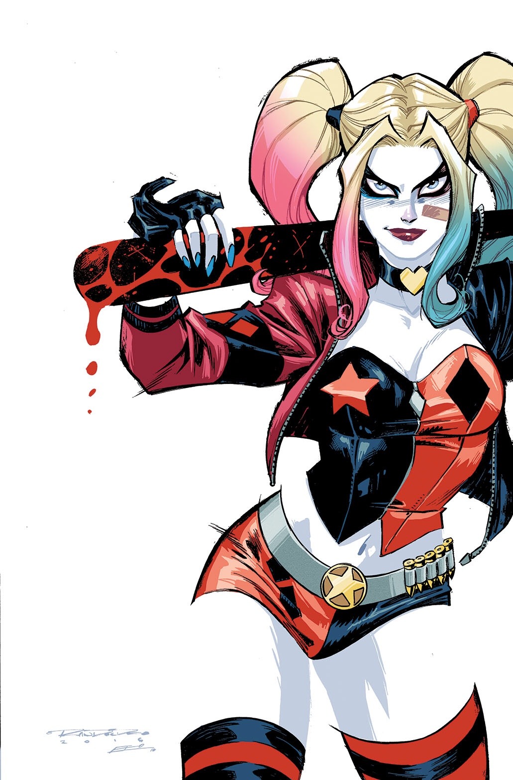 kharyrandolph:  Harley Quinn #1 Variant Cover by Khary Randolph &amp; Emilio