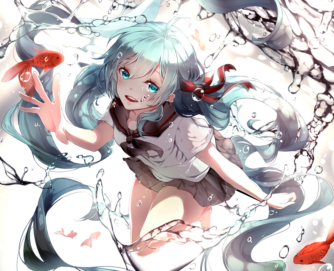 zan66:  「瓶初音」/「Jinko_神子」のイラスト [pixiv] 