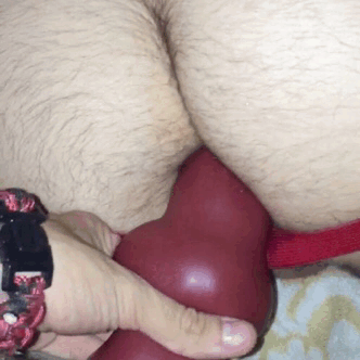 alphapupgunner:  A video from a while ago of me and sir getting “knotty” 😜😍🐾❤️🖤