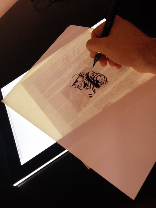 coelasquid:  frenden:  Dbmier A4 LED Lightbox Review  Or, “So, I needed a new lightbox.”  For more than a decade, I used a glass-topped drafting table with a flourescent ballast mounted underneath as a lightbox. As my process transitioned more and