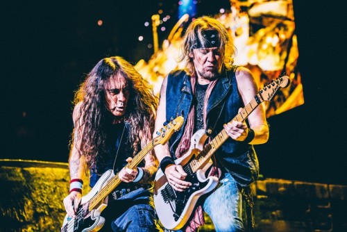 steveharrisfan:Steve Harris & Adrian SmithMSG 2016