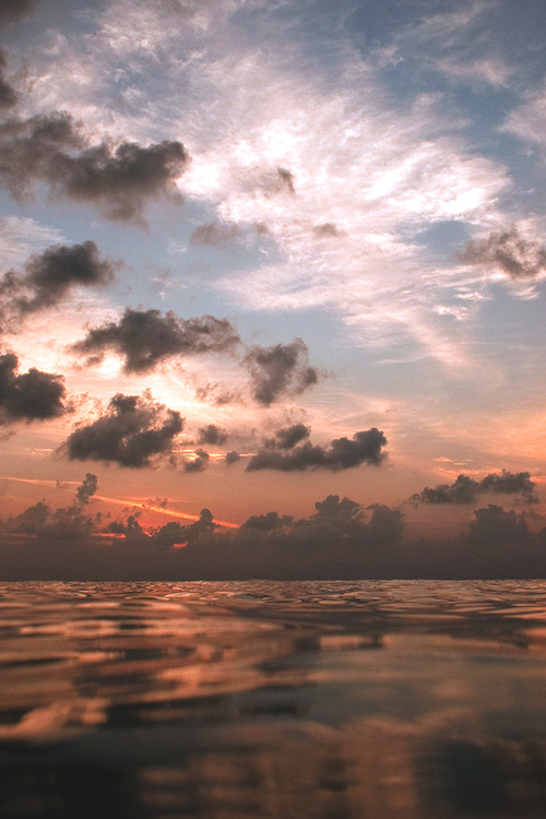 infamousgod:Diving Maldives: Sunset By Mal B
