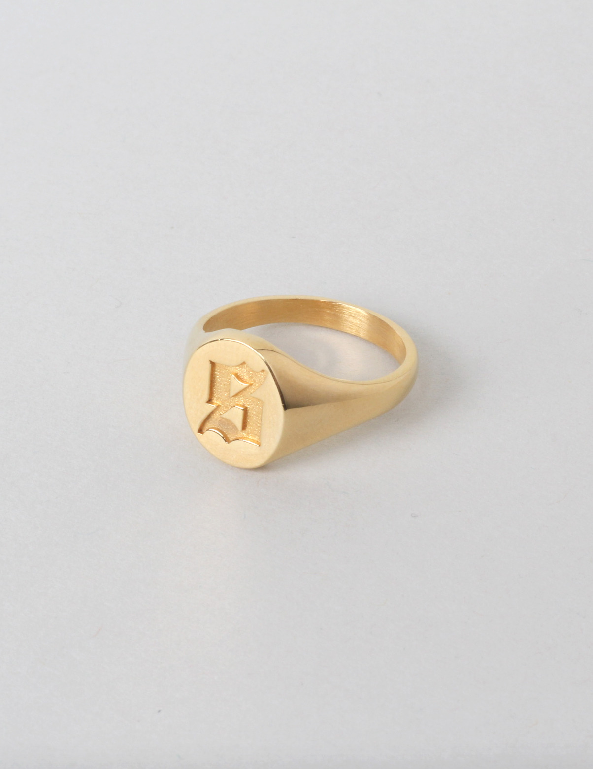 Set S Signet Ring (Gold)Set Store Exclusive www.setstore.co.uk/product ...