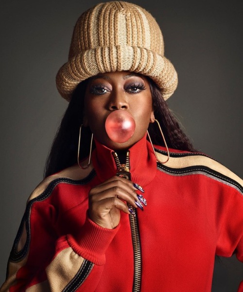 marcjacobs:Missy Elliott covers the June issue of Elle Magazine wearing Marc Jacobs Fall ‘17. Shot by Mark Seliger, styled by Samira Nasr and Misa Hylton.