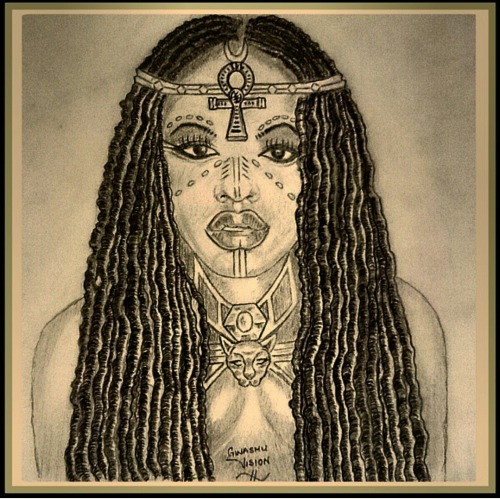 fyblackwomenart:  “♕ AFRODESIAC ETHNIC WOMEN OF CULTURE WORLDWIDEDrawing of DanielleIG: @ladiswagg55  byIG: @Ginashu_Vision_Likes : : submission : : 