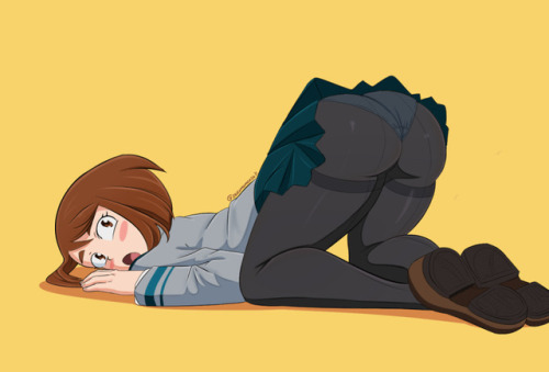 pervy-sage-the-hentai-senpai: Uraraka Ochako Compilation #2 She’s so cute ❤