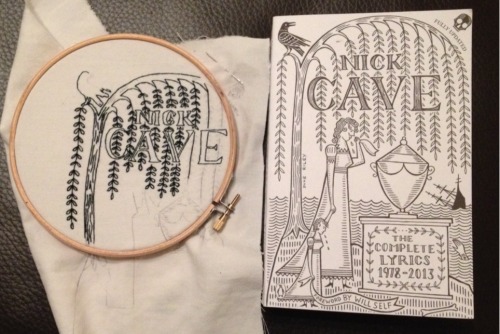 Embroidering my future kindle case&hellip;.