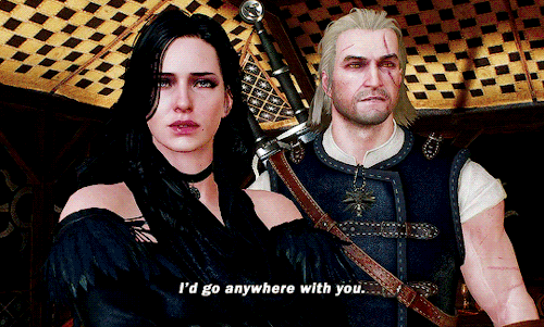 dailygeraltyennefer:Listen to me, once it’s over, if we survive. I wish to leave, go far away and I’