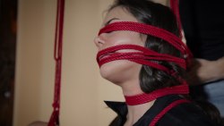 tied-yuno:  New video Rope Breath.Bondage