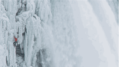 redbull:Plenty of people have gone DOWN Niagara Falls, but Will Gadd is the first to go UP. Watch th