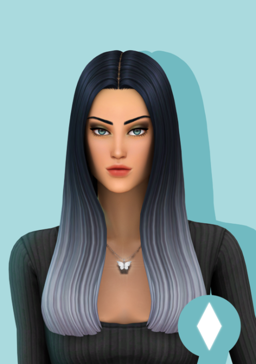 simcelebrity00:Vikai Hairstylenamed after @imvikai of courseMaxis Match HairstyleAvailable for Teens