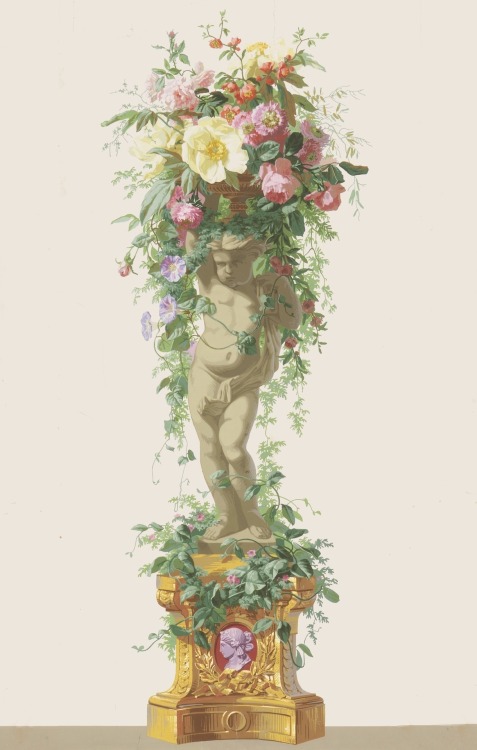 Ornament - Decor Galerie de Flore - c.1856-57 - via Cooper Hewitt