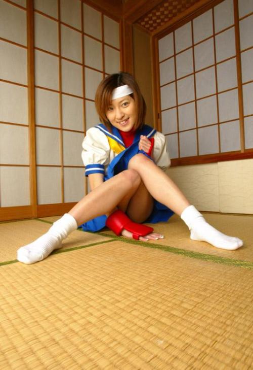 Porn Pics [Mai Saeki] Sakura Kasugano (Street Fighter