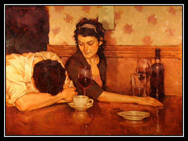 adhemarpo:  Joseph Lorusso  (1966 - ) - La fin de la nuit 