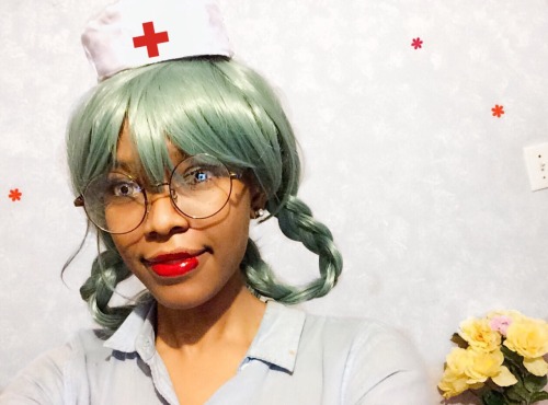 breakfastattiffanysbaby:Green AestheticsI was nurse joy for halloween lolLily