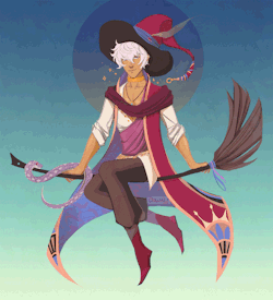 winsbuck: leanart:   ✨    ✨ Vesuvia’s fluffiest witch   ✨    ✨   OMG THIS IS BEAUTIFUL  