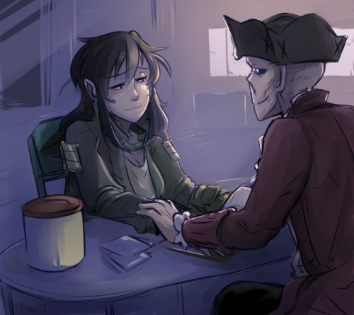 commonwealthcass: “Don’t worry, Cass. We’ll make new memories,”Trying out a bit of a different color