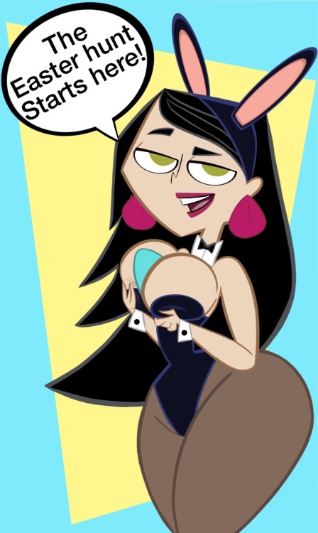 codykins123:Easter: Sexy Easter Hunt + Alternate Version by Codykins123 Here’s yet another Easter drawing for this week. Today features the Habbo girl from the Habbo Hotel short declaring Easter hunt starts in between her cleavage XD.And here’s an