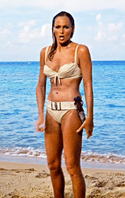 james&mdash;bond: BEST OF JAMES BOND COSTUMINGUrsula Andress as Honey Ryder in Dr. No (1962