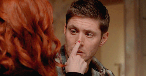 jensenackles-daily:Endless gifs of Dean Winchester  [7/∞] ↳ 12x11 - Regarding Dean