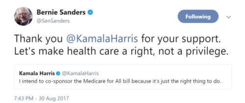 berniesrevolution: The mainstream of the Democratic Party is moving left and no matter where you land on the left-spectrum, this is a good thing.  This wouldn’t happen without the countless volunteers, organizers, and just ordinary informed citizens