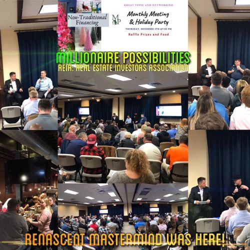 Millionaire Possibilities REIA: Real Estate Investors Association Holliday Party and “Non-Traditional Financing”. #mpreia #reia #renascentmastermind (at Credit Union House of Oklahoma)
https://www.instagram.com/p/B7HxiReBkZK/?igshid=1s60tl0g1ykc2