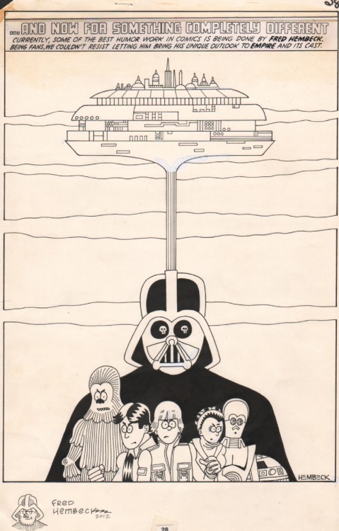 alexhchung:Empire Strikes Back by Fred Hembeck