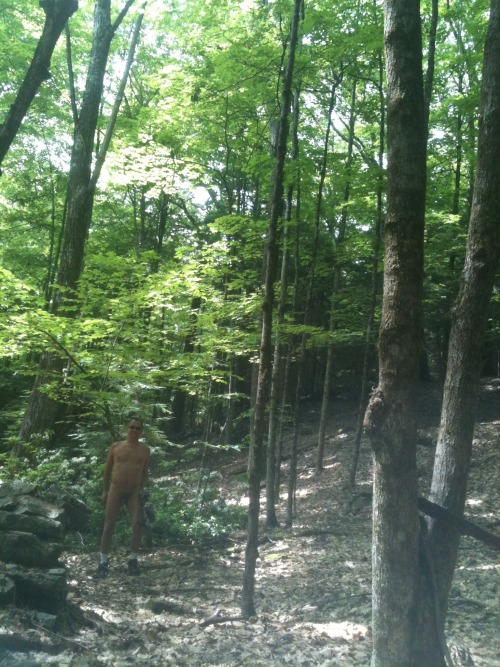 zenmasterthis:  Nude hiking in CT.  adult photos