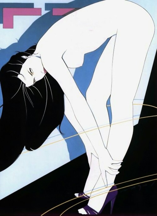 Patrick Nagel was such an inspiration to me, pop culture, Duran Duran, New Wave, the angles and colo