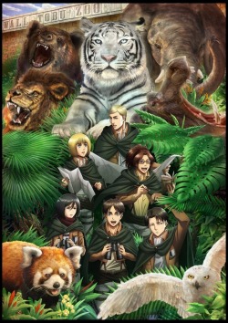 snkmerchandise: News: SnK x Tobu Zoo Collaboration