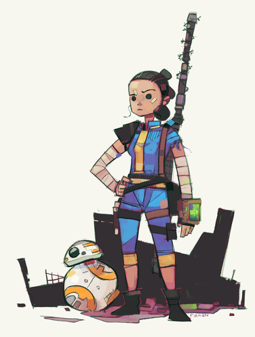 michaelfirman: Rey-a-Day 462015 was the Year of the Scavenger