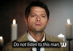 pondlifeforme:Supernatural Season 9 - Castiel & Crowley Promo (x)
