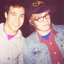 fedoraadeux:  Pete and Patrick - then and