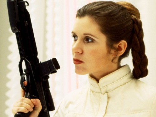 R.I.P. Carrie Fisher. Your badassery will live on in our hearts.