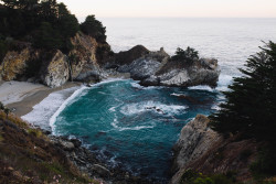 imbradenolsen:  Sunrise at McWay Falls, Big Sur, CA