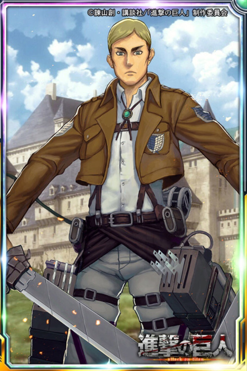 Porn photo First look at Erwin in the 2nd SnK x Million