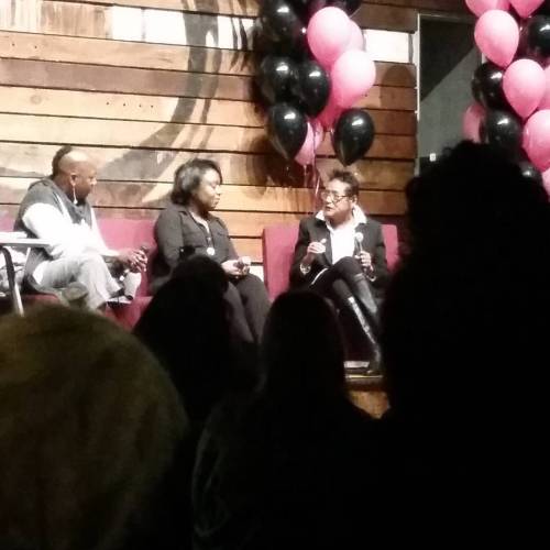 Ashara Ekundayo, Elaine Brown and Kimberly Bryant #blackgirlmagic #beyondtheclick (at Impact Hub Oak