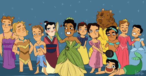 theartofknightjj:  theartofknightjj:  still hot.  realized by reading peoples tags that I forgot some babes. That’s what happens when you livestream at midnight. so I added them, yes Herc isn’t a prince but shang isn’t either so ha. 