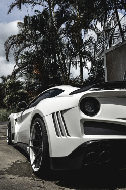 motivationsforlife:  White Ferrari by Menghan