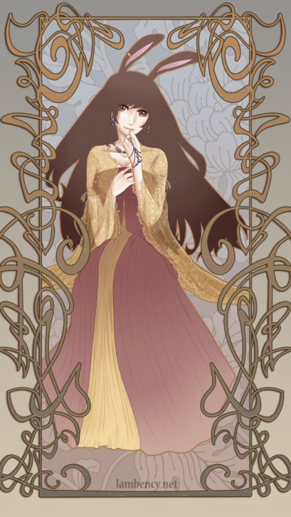 lambency: My RWBY Girls (so far, I still have many characters to go through!) in their redone Nouvea