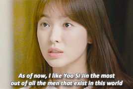 heartou: “I like Yoo Shi Jin the most out of the men that exist in this world”