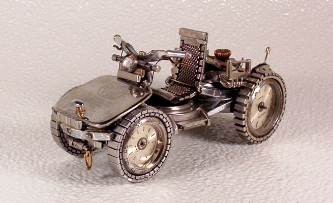 steam-on-steampunk:  motorcycle from watches dkart71~Steampunk Love •❀• by