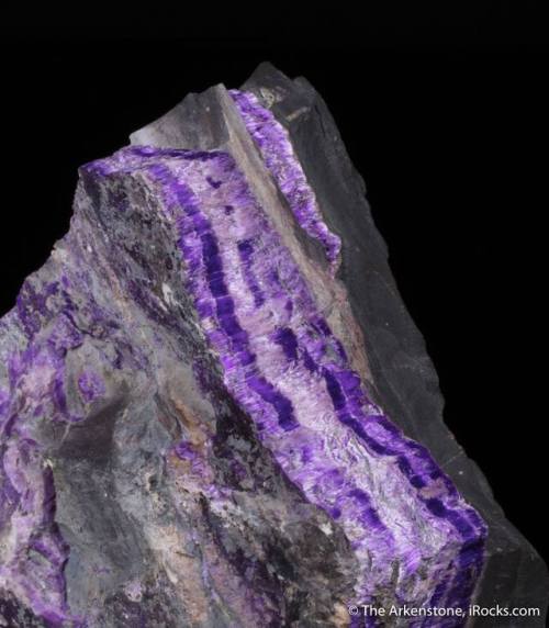 SugiliteAlso known as Lavulite, this complex and uncommon mineral with a tongue twisting and mind be